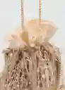 Bolso P Pazo Beige Talla 99 Mujer Mango