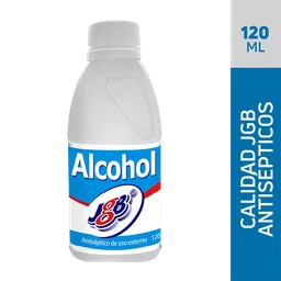 Alcohol AntisépticoJGB x 120 ml