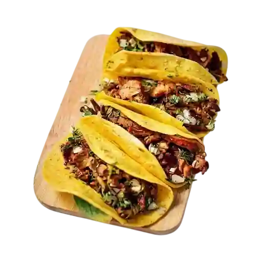 Tacos X4 Tinga de Pollo