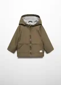 Abrigo Parka Marc Khaki Talla 69 Niños Mango