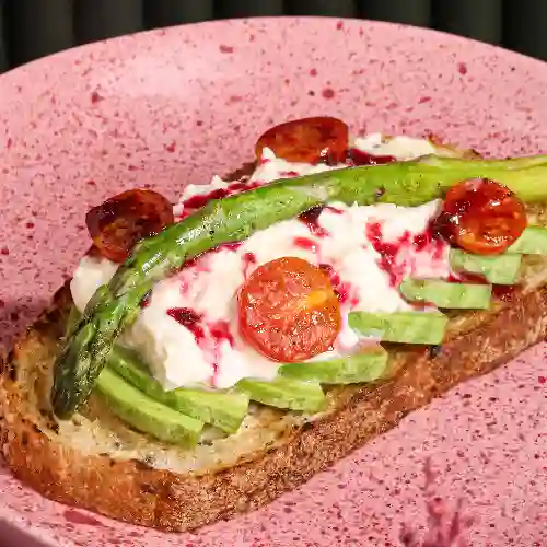 Tostada de Burrata