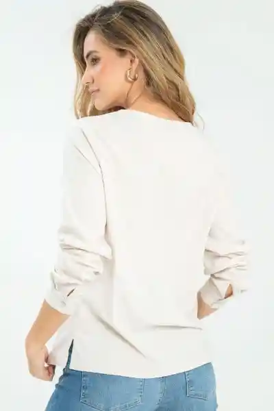 Blusa Arthemis Color Beige Claro Talla XL Ragged