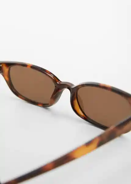 Gafas de Sol Fidela Chocolate Talla 99 Mujer Mango