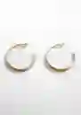 Pendientes Lucca Oro Mujer Mango