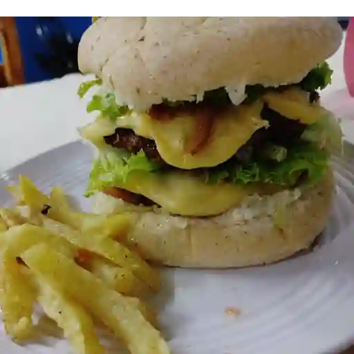 Hamburguesa doble