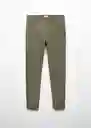 Pantalón Chinok Khaki Talla 18 Teen Niños Mango