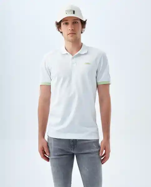 Camiseta Hombre Blanco Talla M 809f000 Americanino