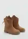 Botas Anitta Camel Talla 24 Niñas Mango