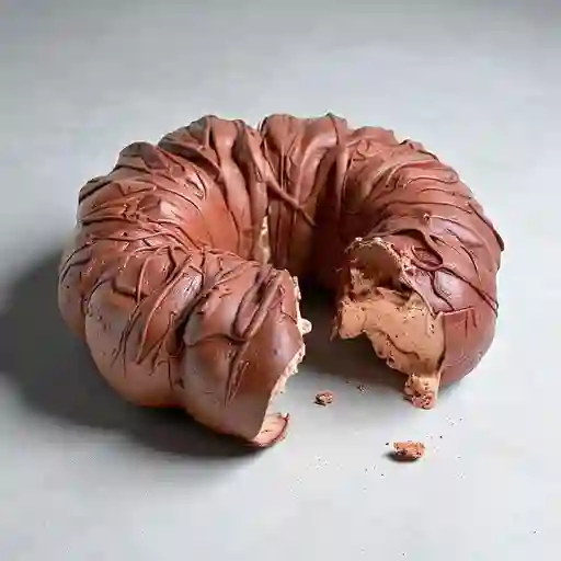 Torta Helada. Flor Chocolate Negro.