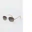 Gafas De Sol Sarai Oro Talla 99 Mujer Mango