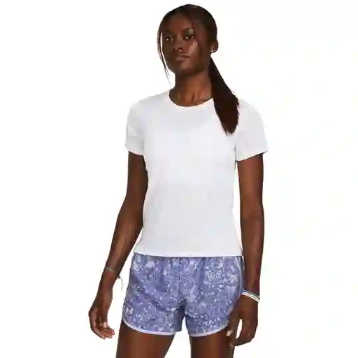 Under Armour Camiseta Streaker ss Mujer Blanco LG 1382434-100