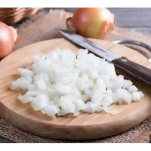 Cebolla blanca picada