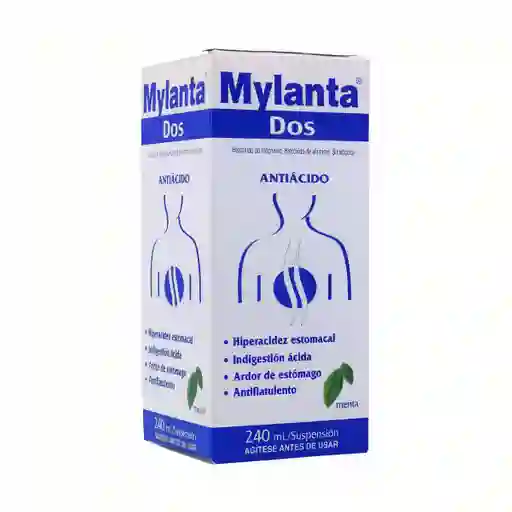 Mylanta Dos Antiacido Menta Precio Especial X