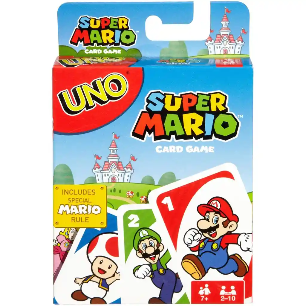 Uno Juego de Mesa Super Mario Bros