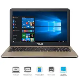 Asus Computador Portátil Intel Core i3 4Gb 1Tb HDD X540LA-XX1