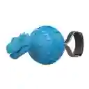 Juguete Perro Dinoball T-rex Push To Mute Azul