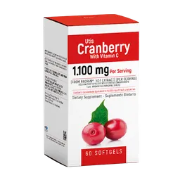 Healthy América Suplemento Cranberry With Vitamin C 60 Capsulas