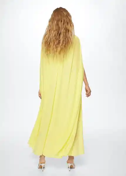 Vestido Filipa-A Amarillo Talla XS Mujer Mango