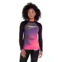 Speedo Camiseta Manga Larga Sunshine Sunset Femenino Talla M