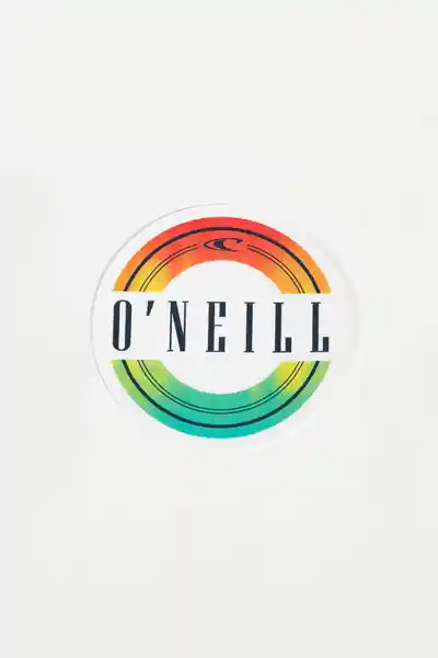 ONeill Sticker Circular Brackets Blanco Talla Única