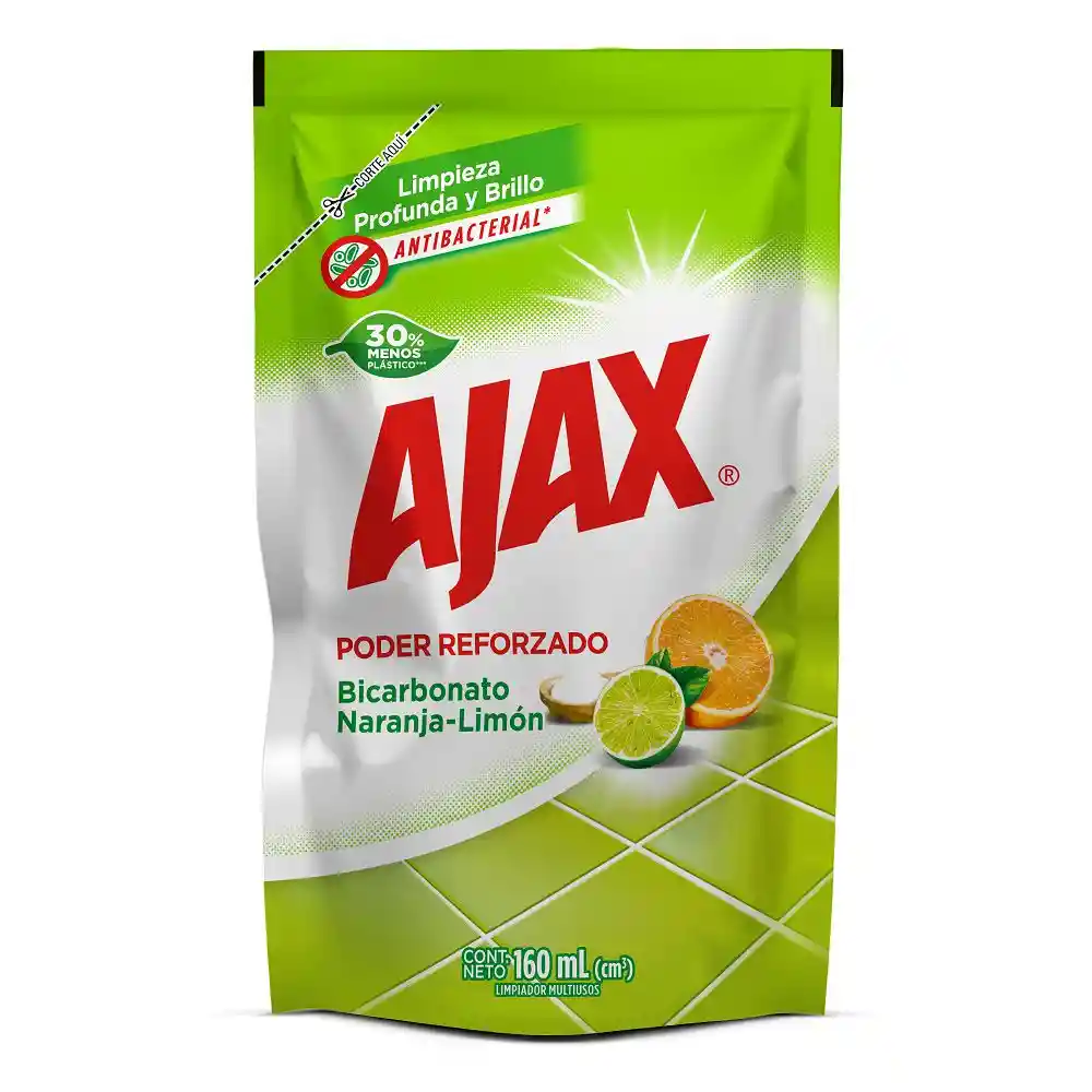 Limpia Pisos Bicarbonato Ajax 160 Ml