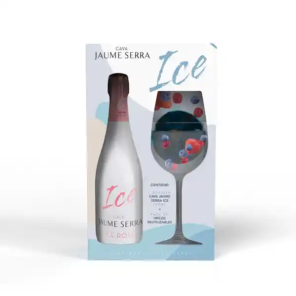 Jaume Serra Vino Rosé Brut Ice + Hielos