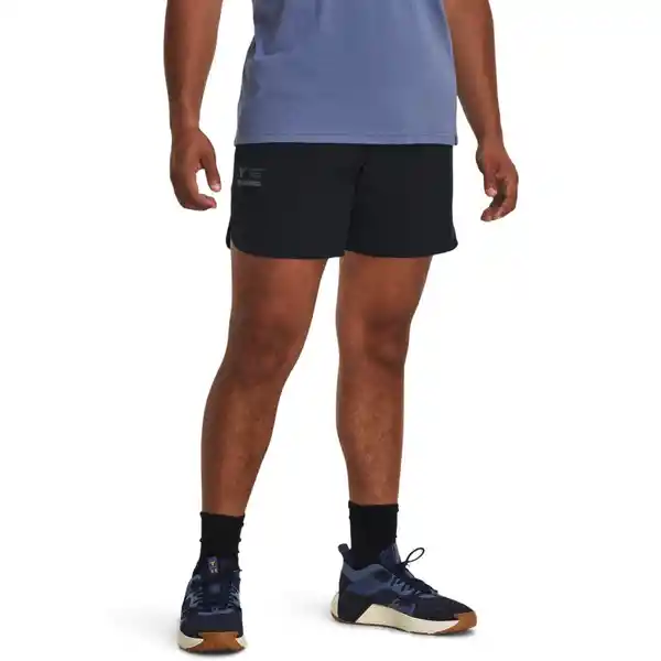 Under Armour Short Rock Unstoppable Negro Talla SM