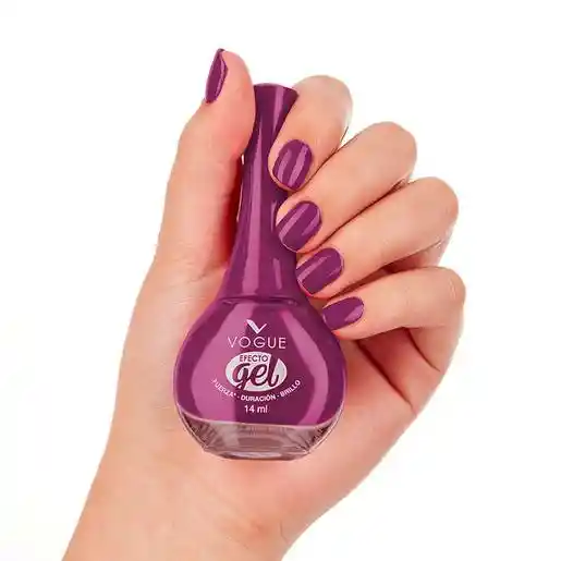 Vogue Esmalte Efecto Gel Satisfacción Morado