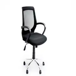 Rta Silla Visi Smcro Bascrom Negra 89 x 101 x 55 x 52 cm