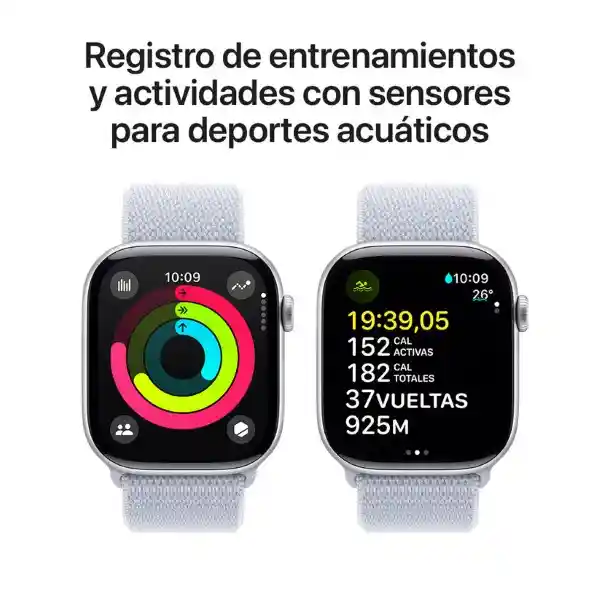 Apple Watch Series 10 Gps Silver Aluminium Sport Loop 42 mm