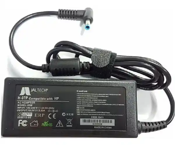 Jaltech Cargador Para Portátil Hp 19.5V 3.33A