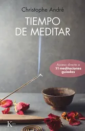 Tomarse tiempo para meditar es recuperar el equilibrio emocional, la calma interior, la lucidez, la tolerancia y la benevolencia… En un mundo hiperacelerado que nos satura a diario con pantallas y exigencias, a menudo nos descubrimos desconectados de nosotros mismos y de nuestras auténticas necesidades. Décadas de investigaciones científicas han confirmado las virtudes de la meditación y sus beneficios en nuestra salud física y mental. La meditación es al cerebro lo que el ejercicio físico al cuerpo. Con Tiempo de meditar, el doctor Christophe André, uno de los pioneros de la meditación en Europa, nos guía con su particular claridad y sensibilidad hacia lo mejor y más profundo de nosotros mismos. En nueve capítulos muy accesibles, esta obra nos revela lo esencial para comprender y practicar la meditación:  ¿Qué es el mindfulness o meditación de «atención plena»?  ¿Qué dice la ciencia?  ¿De qué tradiciones procede?  ¿Cuáles son sus virtudes y limitaciones?  ¿Cómo se medita?
