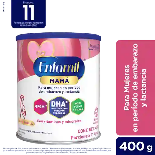 Alimento en Polvo Enfamil Mamá Lata x 400 g