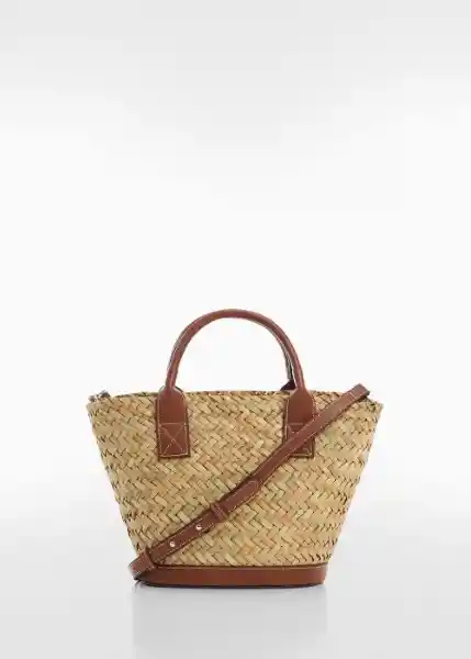 Bolso P Milos Cuero Talla 99 Mujer Mango