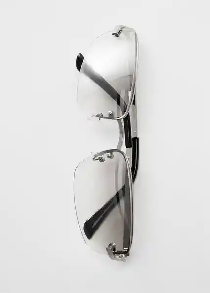 Gafas de Sol Alegra Plata Talla 99 Mujer Mango