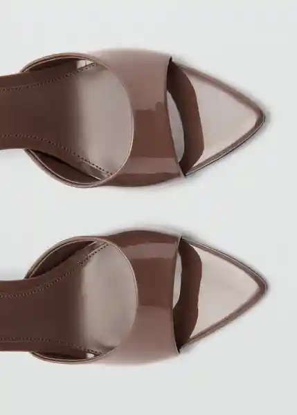 Sandalias Pepych Chocolate Talla 36 Mujer Mango