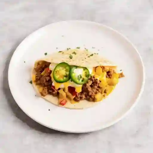 Arepa con champiñon