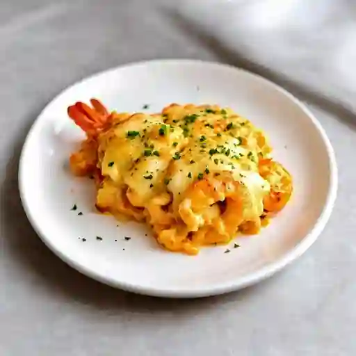 Langostinos Gratinados