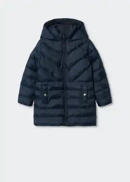 Anorak Alilong3 Navy Talla 08 Niñas Mango