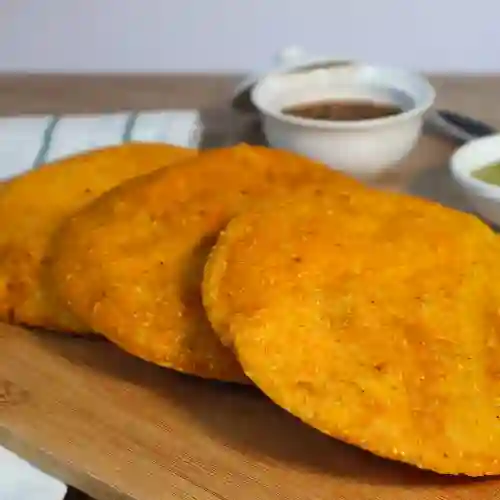 Arepa de Huevo con Carne