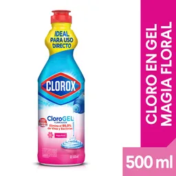 Blanqueador en Gel Clorox Magia Floral 500 ml