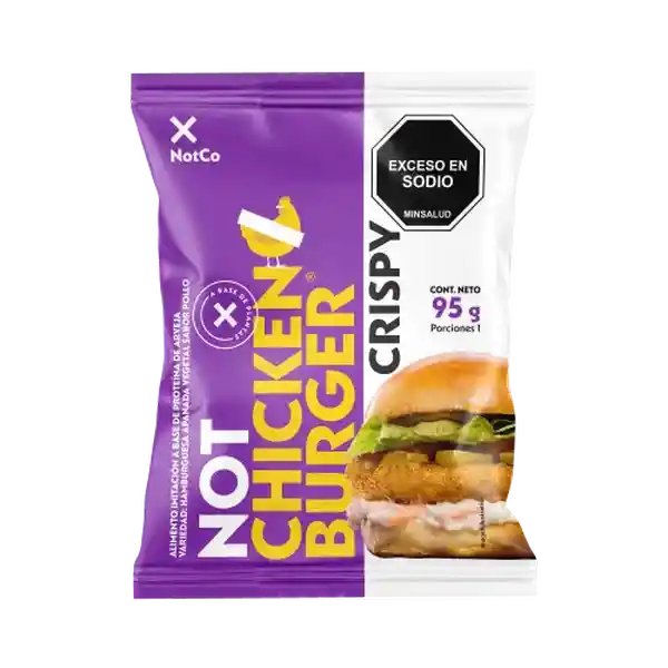 Notco Hamburguesa Vegetal Sabor Pollo