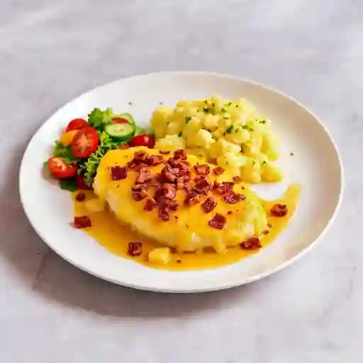 Pechuga en salsa de Piña