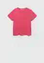 Camiseta Laggon Fucsia Talla 19 Niñas Mango