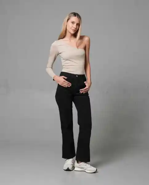 Camiseta Mujer Beige L 202G006_BEI161105 Rifle