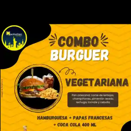 Combo Hamburguesa Vegetariana