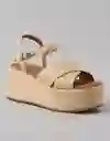 Sandalias Calzado Mujer Beige Talla: 7. 6451109 American Eagle