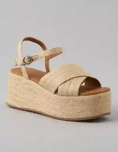 Sandalias Calzado Mujer Beige Talla: 7. 6451109 American Eagle