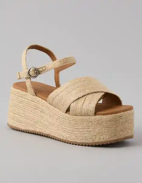 Sandalias Calzado Mujer Beige Talla: 7. 6451109 American Eagle