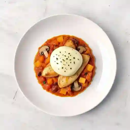 Pizza Familiar Pollo E Funghi